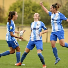 El Málaga revive y sueña con la salvación ante un Fundación en picado