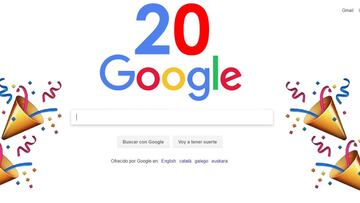 Google cumple 20 años ¿Cómo ha cambiado el buscador?