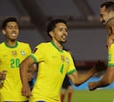 Resumen y goles del Uruguay vs Brasil, clasificación Mundial 2022