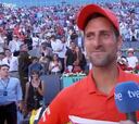 Djokovic, bromista: "¿Ver a Nadal? Esta noche voy a bailar..."