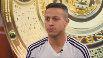 Thiago Alc&aacute;ntara, jugador del Bayern.