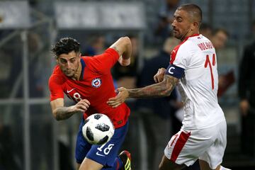 Las mejores imágenes del duelo entre Chile y Serbia en Austria