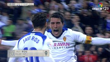 Resumen y gol del Zaragoza-Huesca de la Liga 1|2|3