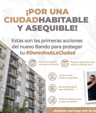 Adiós a la gentrificación: Las medidas de Brugada para luchar contra ella en CDMX