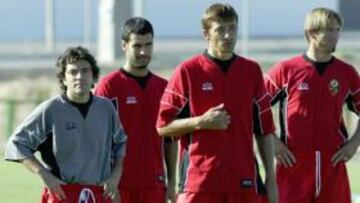 Lillo en el entrenamiento