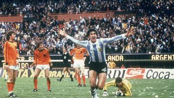 Kempes entra en la historia de Argentina, al darle su primer mundial.