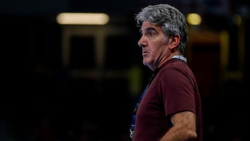 Antonio Carlos Ortega, en un partido del Barça.