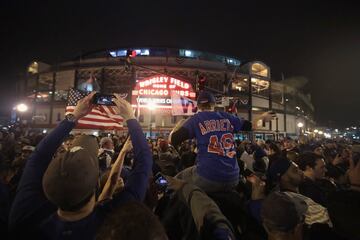 Las mejores imágenes del triunfo de los Cubs en la Serie Mundial