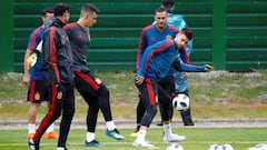 España no pudo entrenarse en el estadio de Kaliningrado