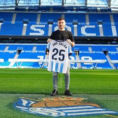 Galán: “Estoy feliz en la Real, pero seguir no depende todo de mí”