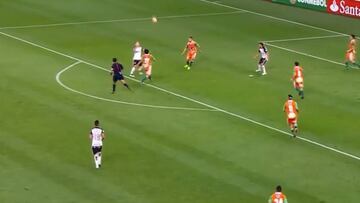 Marlone, preocupación de la U: así fue su golazo del 2016