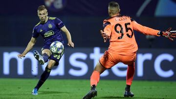 GNK Dinamo 4-0 Atalanta BC in Zagreb, Croatia. 