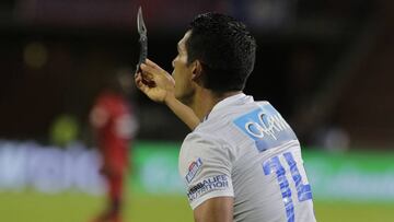 Lanzan cuchillo en celebración del segundo gol de Millonarios