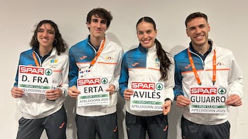 Espa?a elige a su cuarteto para asaltar el 4x400 mixto en Apeldoorn