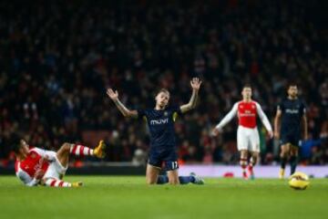 Alexis Sánchez se llevó los abrazos y los aplausos en la nueva victoria del Arsenal ante el Southampton. 