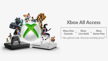 Anunciado Xbox All Access: Xbox One S, Gold y Game Pass por 22$ al mes