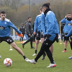 Borja respira: Jaime y Aguirre se entrenan con normalidad