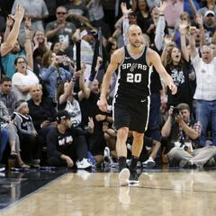 Los San Antonio Spurs retirarán el '20' de Ginóbili el 28 de marzo