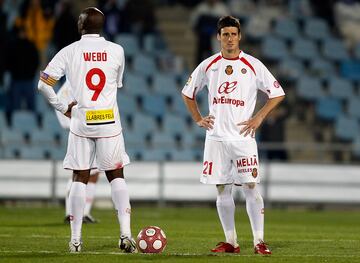 Aritz Aduriz llegó en 2008 al Mallorca para suplir la baja de Dani Güiza, máximo goleador de Primera la temporada anterior, y el rendimiento del delantero donostiarra no decepcionó a nadie. Jugó 2 temporadas en Mallorca, disputando jugando 78 partidos anotando 24 goles. En verano de 2010 se marchó traspasado al Valencia.