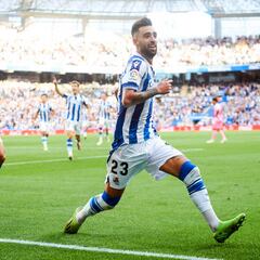 Real Sociedad 2 - Espanyol 1: resumen, resultado y goles