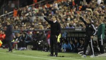 Mestalla canta "Neville vete ya" tras el primer gol del Celta
