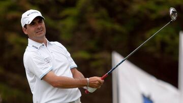 Felipe Aguilar en la Tercera Vuelta del Abierto de Golf de Cachagua, desarrollada el 9 de enero del 2011 en el Club de Golf Cachagua. Quinta Regin, Chile