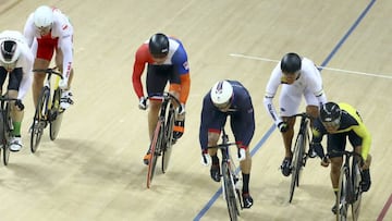 Fabián Puerta termina 5° en el keirin en medio de polémica
