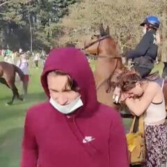 El desalojo de una fiesta en Bruselas acaba con veinte detenidos y treinta heridos