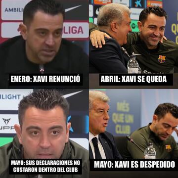 Las redes, sin piedad con la destitución de Xavi