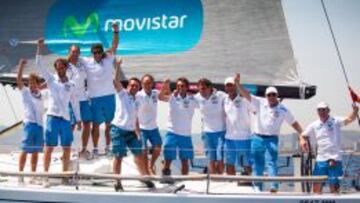 El Movistar, primer líder del Trofeo Príncipe de Asturias