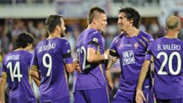 Ilicic anotó el 1-0 de la Fiorentina sobre Chievo Verona