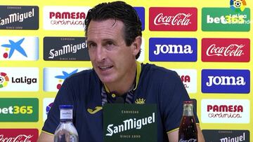 Emery: "Hay jugadores que les falta algo y hay que seguir trabajando"