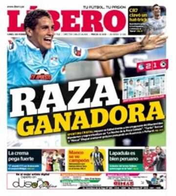 Portadas de la prensa mundial