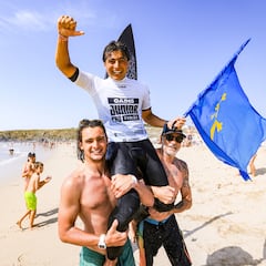 Alfonso Suárez consigue su primera victoria en un Pro Junior