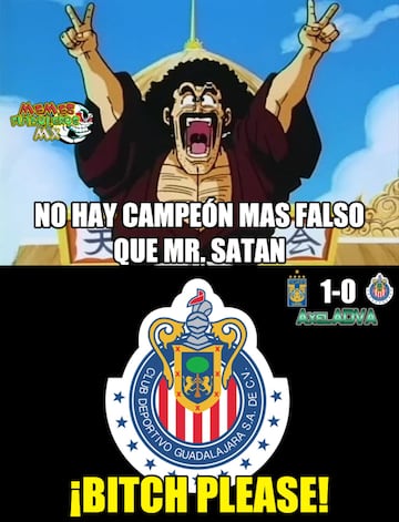 Los 45 mejores memes de la derrota de Chivas frente a Tigres