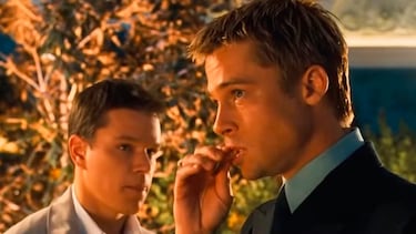 The detail that appears in almost all of Brad Pitt’s films and is partly the reason for his success: script demands or hunger?