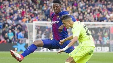Yerry Mina se quedaría en el Barcelona la próxima temporada