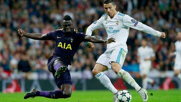 Dávinson Sánchez ante Cristiano Ronaldo