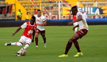 Santa Fe vs. Tolima, fecha 17 de la Liga Águila, en imágenes