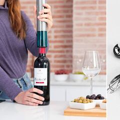 El sacacorchos eléctrico de Cecotec que abre cualquier botella de vino en ocho segundos