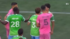 El día que Busquets golpeó a Obed Vargas