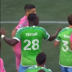 El día que Busquets golpeó a Obed Vargas