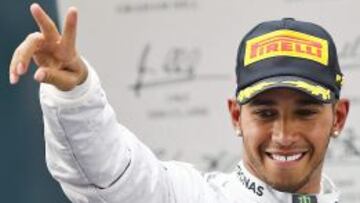 Hamilton, &quot;muy feliz&quot;.