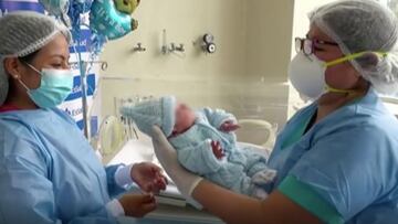 Jorgito, el bebé que superó la COVID-19 tras cuatro meses de lucha