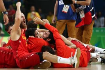 En una batalla agónica por el bronce, España venció a Australia en los últimos segundos.