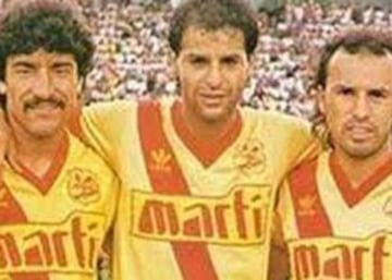 Marco Antonio Figueroa (Cobreloa) en su primera etapa en el Morelia, entre 1986 y 1990.