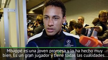 Neymar: "Ojalá pueda hacer con Mbappé lo que Messi conmigo"