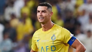 Así llegó Cristiano Ronaldo al Kingdom Arena para el partido de Inter Miami vs Al-Nassr