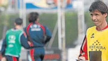 <b>LE SALEN LAS CUENTAS. </b>Ziganda tiene claro que la permanencia es cosa de tres puntos.