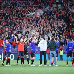 Osasuna gana tres partidos seguidos cuatro años después